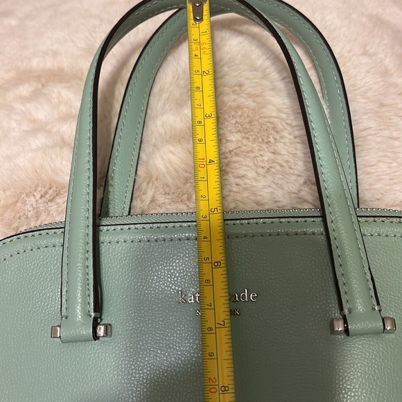 Kate Spade Authentic Mint Satchel Tote EUC see photos for measurements - Picture 15 of 16